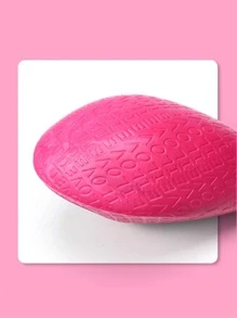 1pair Letter Graphic Yoga Rocker Sandals - Pink - View 6