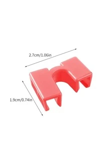 2pcs Plastic Chopsticks Training Tool, Minimalist Pink Chopsticks Learning Tool For Children - Pink - View 2