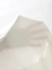 Slaydiva Solid Crop Tank Top - White - View 6