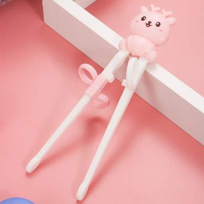 1 chiếc đũa nhựa, dao kéo trang trí hình con nai sáng tạo, quà tặng cho trẻ em, cho nhà bếp, nhà bếp, quà tặng giáng sinh trở lại trường, đồ dùng học tập