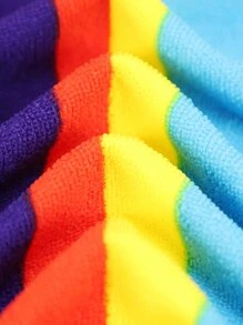 1 Khăn Đi Biển Khối Màu, Khăn Microfiber Thấm Nước Du Lịch Đi Biển Cho Ngoài Trời - màu nâu - Xem 3
