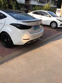 100cm*30cm Car Light Color Changing Film - Black - View 2