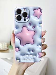 1 x Vỏ điện thoại họa tiết ngôi sao - Nhiều màu - Xem 1