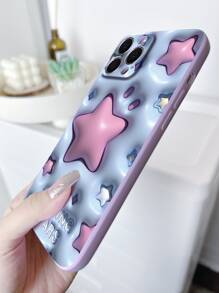 1 x Vỏ điện thoại họa tiết ngôi sao - Nhiều màu - Xem 2