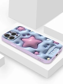 1 x Vỏ điện thoại họa tiết ngôi sao - Nhiều màu - Xem 3