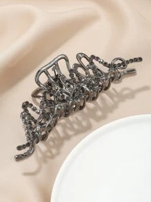 水鑽裝飾髮爪 - 彩色 - 查看 4