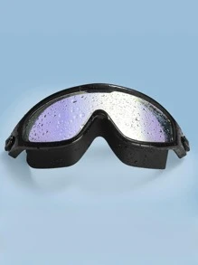 SHENYU Bộ 4 Kính bơi silicon chống sương mù & Kẹp mũi & Nút bịt tai - màu đen - Xem 3