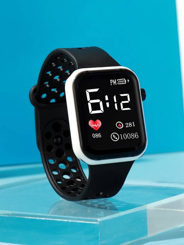 Water Resistant Square Electronic Watch