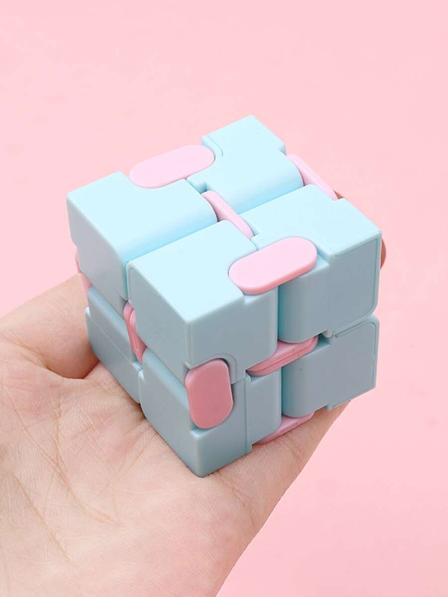 1入組雙色魔方搞笑玩具 - 藍色 - 查看 1
