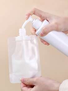 3pcs/set Portable Transparent Storage Bags - Clear - View 5