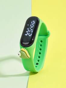 Reloj electrónico con diseño de dibujos animados - Verde - Ver 1