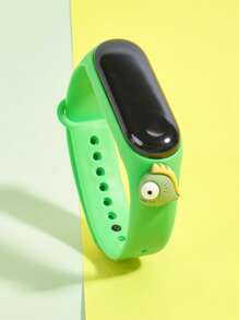 Reloj electrónico con diseño de dibujos animados - Verde - Ver 3