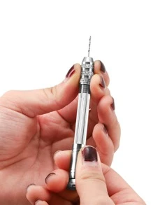 1set DIY Hole Punch - Ancient Silver - View 2