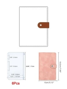 1入組素色活頁套 - 粉色 - 查看 3