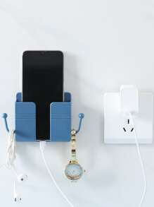 Effortlessly Charge Your Phone with this Stylish Wall-Mounted Phone Charging Rack - Multicolor - View 1