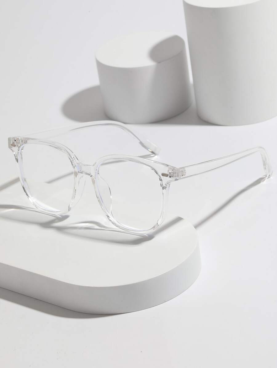 Clear Frame Eyeglasses - Clear - View 1