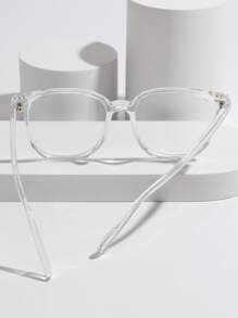 Clear Frame Eyeglasses - Clear - View 2