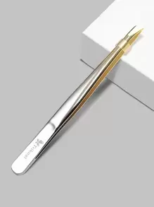 Dụng cụ tẩy lông mày chuyên nghiệp, 1 chiếc ống hút chéo bằng thép không gỉ, thích hợp cho lông mày và lông mặt - Chăm sóc cá nhân chính xác chuyên nghiệp, trang điểm, giá rẻ, trang trí phòng, bàn trang điểm, du lịch, phòng ngủ, phụ kiện trang điểm, nhíp, giá rẻ, quà tặng Giáng sinh, dụng cụ trang điểm, đồ rẻ tiền, quà tặng, quà tặng cho phụ nữ, quà Giáng sinh, quà khuyến mãi, du lịch, đồ rẻ tiền, đồ dùng cần thiết khi đi du lịch - Bạc - Xem 2