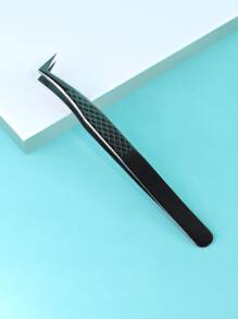 1 Miếng Lông mi Cái nhíp Thép không gỉ Cái nhíp Đối với Mở rộng lông mi Lông mi Công cụ - màu đen - Xem 5