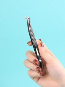 1 Miếng Lông mi Cái nhíp Thép không gỉ Cái nhíp Đối với Mở rộng lông mi Lông mi Công cụ - màu đen - Xem 7