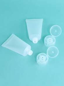 2pcs 30ML Empty Subpackage Bottle , Travel Essentials - White - View 4