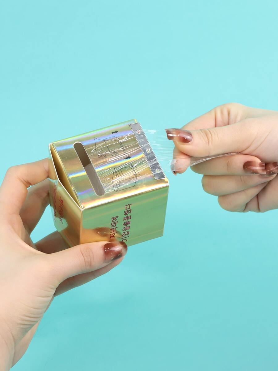 Disposable Eyebrow Tattoo Plastic Wrap Film, 1roll Plastic Preservative