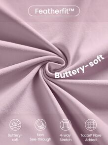 GLOWMODE 32英吋featherfit™收窄relevé超長運動褲 - 藕粉色 - 查看 8