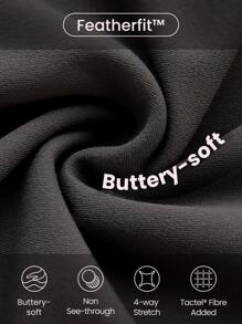 GLOWMODE Featherfit™ 主題芭蕾舞者雙層連體衣 - 黑色 - 查看 12