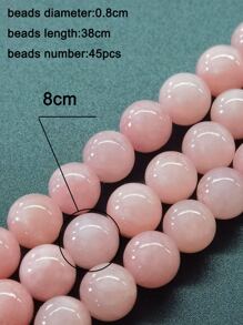 1股釘珠DIY首飾配件 - 粉色 - 查看 3