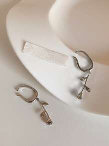 Còng tai - Bạc - Xem 6