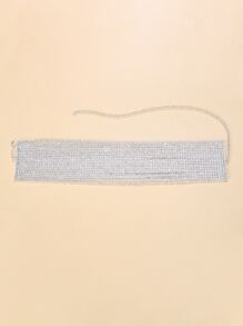 水鑽裝飾多層頸鏈