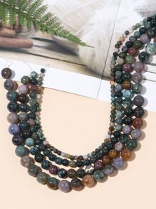 Phụ kiện trang sức DIY hạt 1 sợi - Nhiều màu - Xem 8