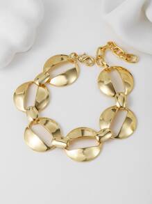 Pulsera vinculada minimalista - Amarillo Oro - Ver 1