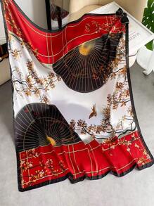 印花方巾 - 彩色 - 查看 4