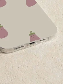 Pear Pattern Phone Case - Multicolor - View 2