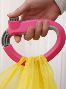 1pc ABS Carrier Holder Handle, Two Tone D-shaped Labor-saving Carrying Handle For Outdoor - Blue - View 5