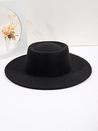 Solid Fedora Hat