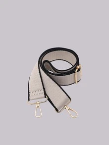 Correa de bolso de dos tonos, accesorios de bolso, accesorios DIY, correa de hombro ajustable de repuesto, elegante y duradera - Albaricoque - Ver 3