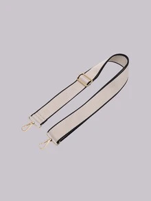 Correa de bolso de dos tonos, accesorios de bolso, accesorios DIY, correa de hombro ajustable de repuesto, elegante y duradera - Albaricoque - Ver 4