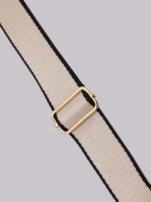 Correa de bolso de dos tonos, accesorios de bolso, accesorios DIY, correa de hombro ajustable de repuesto, elegante y duradera - Albaricoque - Ver 6