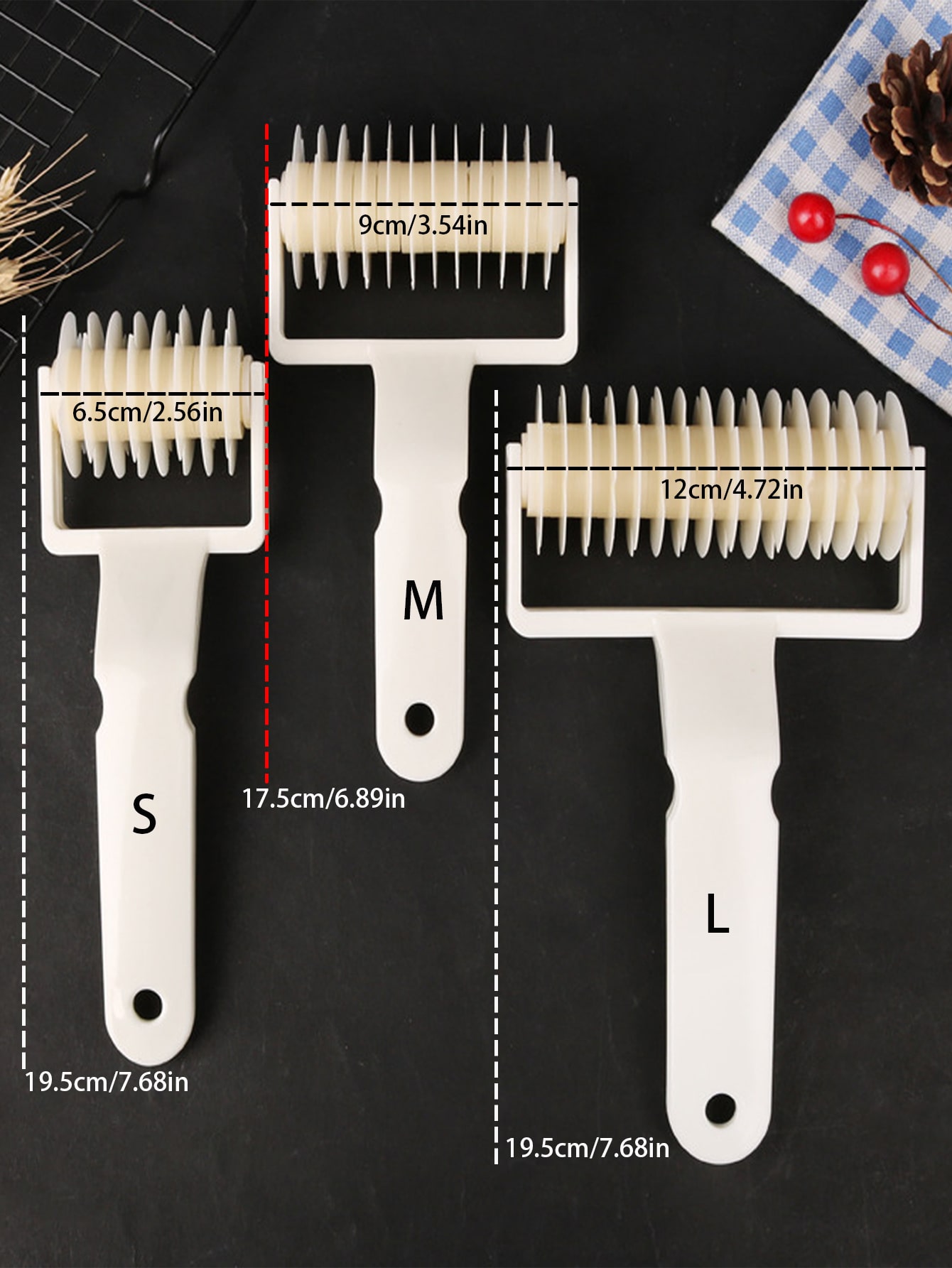 آلة قطع البيتزا PP،عجلة تقطيع البيتزا البيضاء الحد...