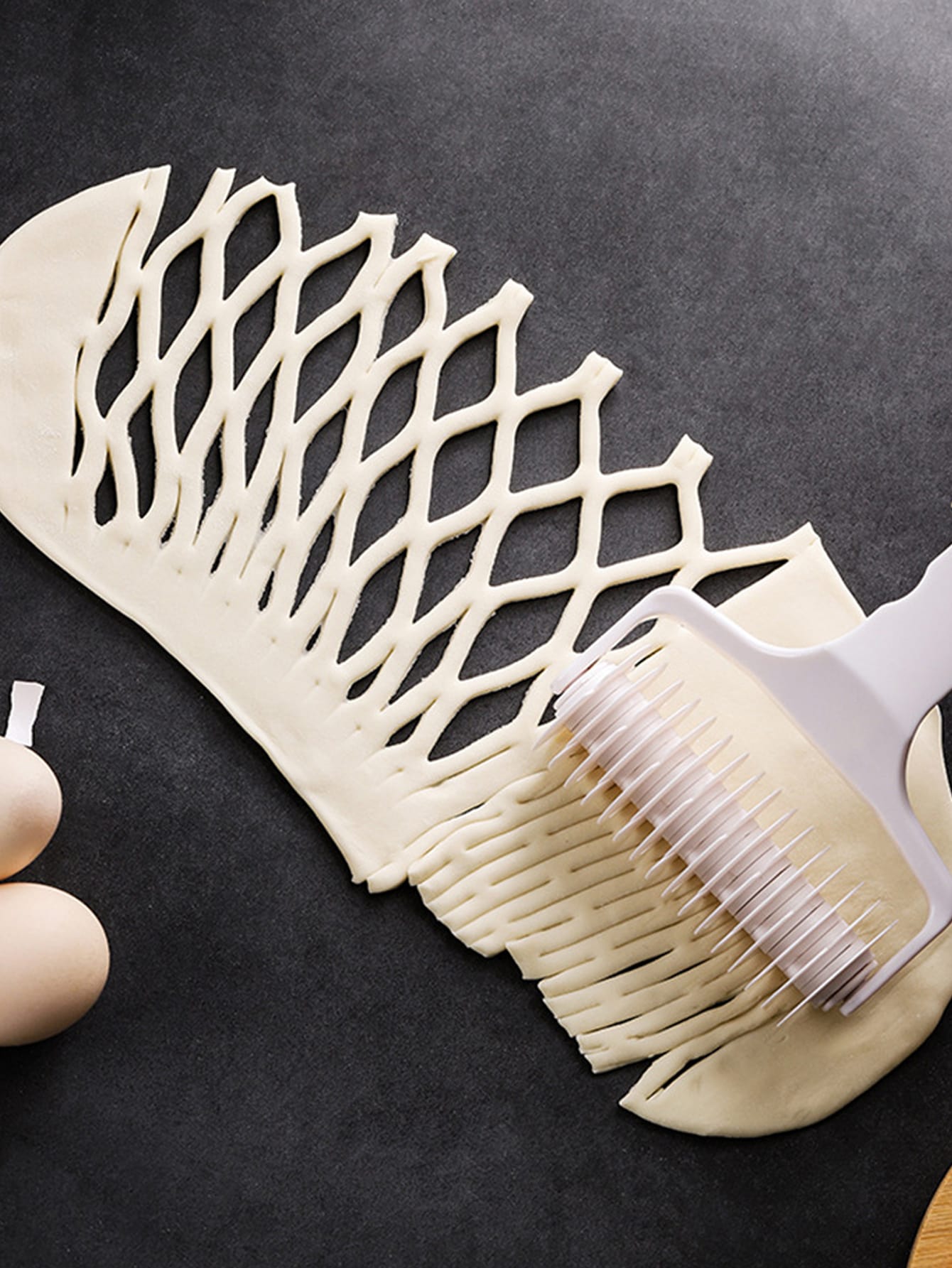 آلة قطع البيتزا PP،عجلة تقطيع البيتزا البيضاء الحد...