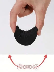 Relleno De Esponja Para Zapato, Cojín Para Insertar Zapato De Tacón Alto - Negro - Ver 3