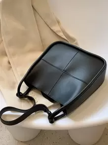 Minimalist Square Bag With Inner Pouch