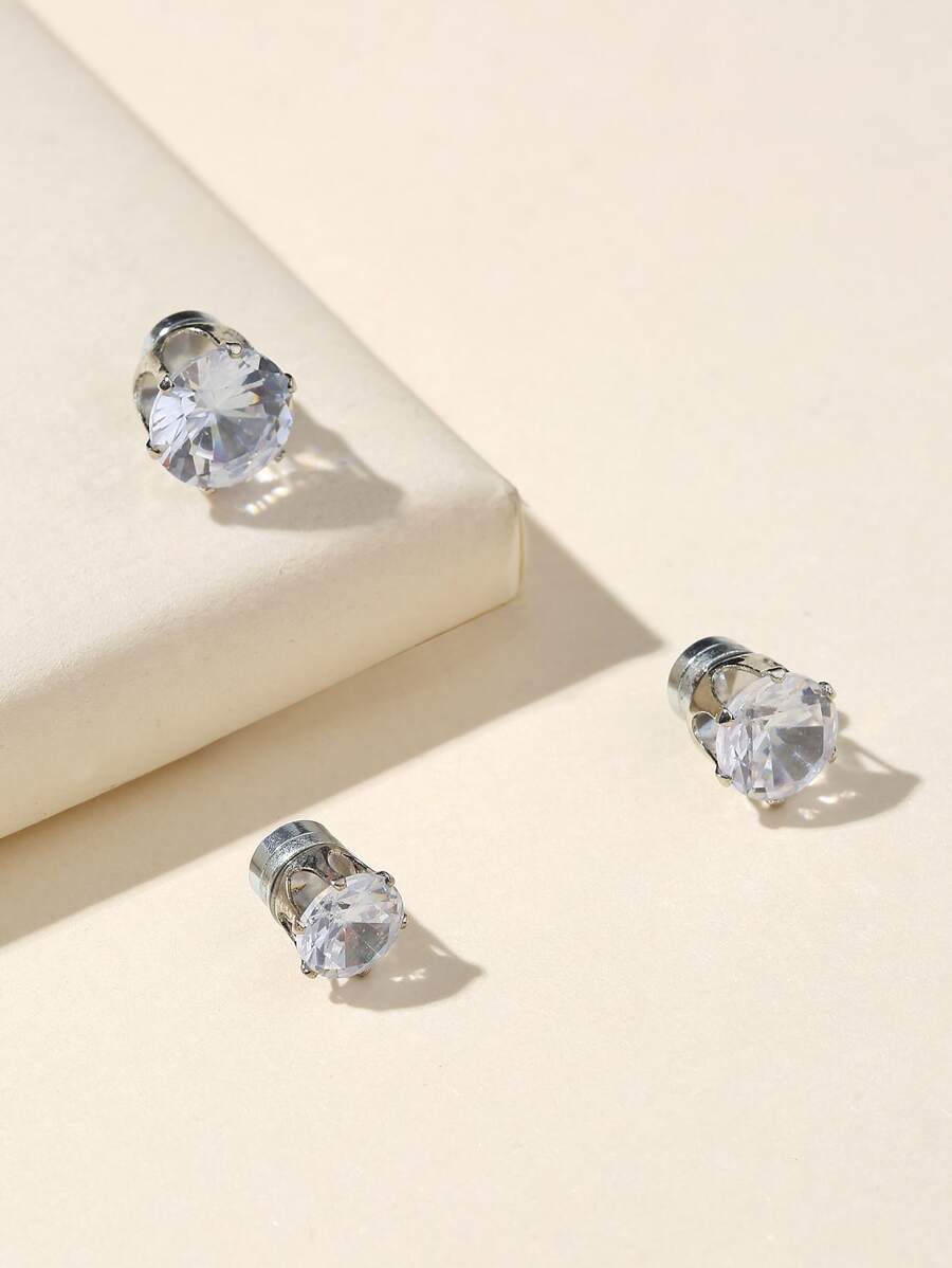 Bộ bông tai - Bạc - Xem 1