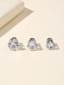 Bộ bông tai - Bạc - Xem 4