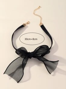 Bow Decor Choker Valentines,Mom,Mother,Mother's Day,Gift
