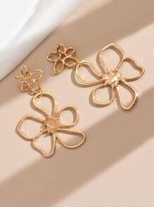 Bông tai thả hoa - Vàng - Xem 3