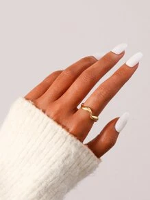 Dellgoo Minimalist Cuff Ring