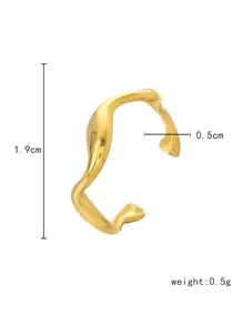 Dellgoo Minimalist Cuff Ring